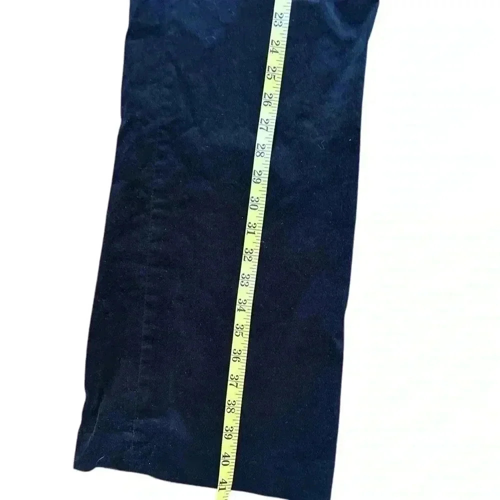 Loft Black Velvet Dress Pants - Picture 3 of 11